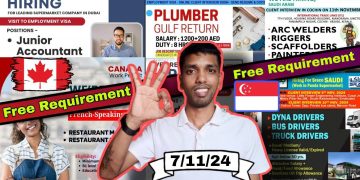 Free Requirement job || Assignment abroad time's today