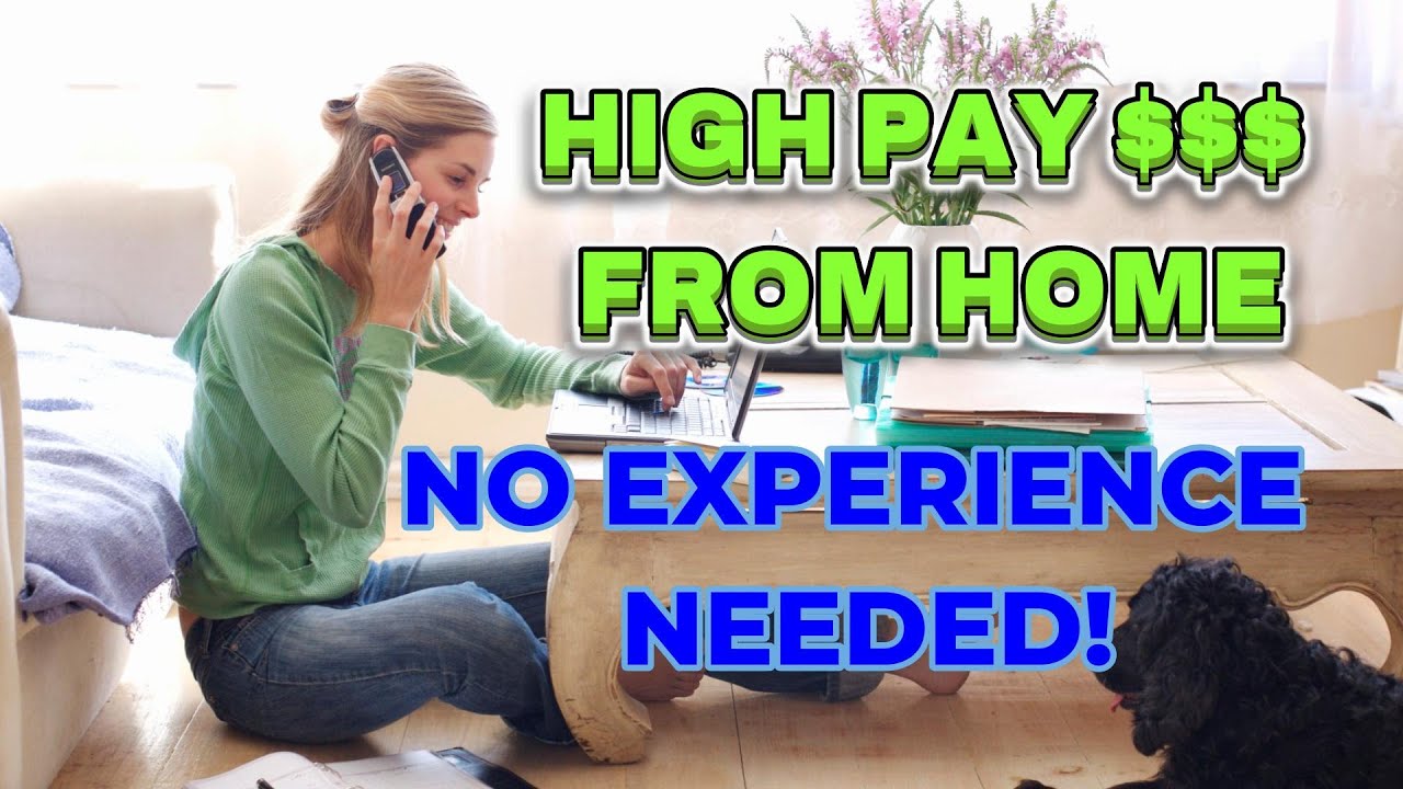 15 High-Paying Work-From-Home Jobs | No Experience Needed! | Salaries, Skills, Tips & Top Employers!