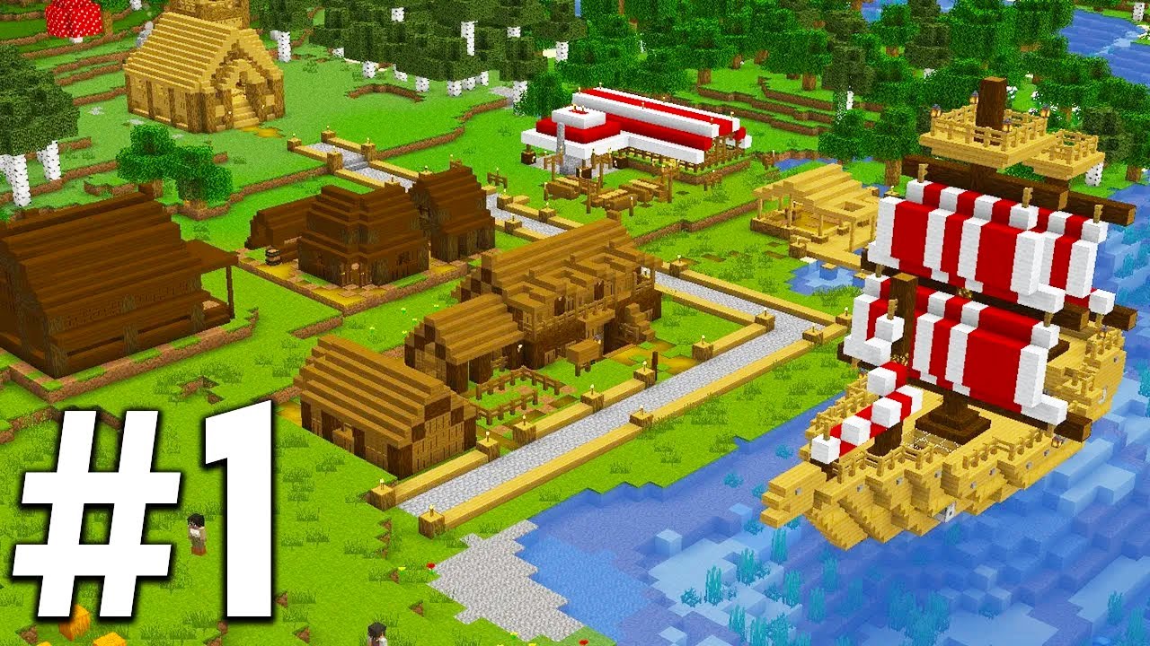 Minecolonies – BEST START – Let's Play Episode 1