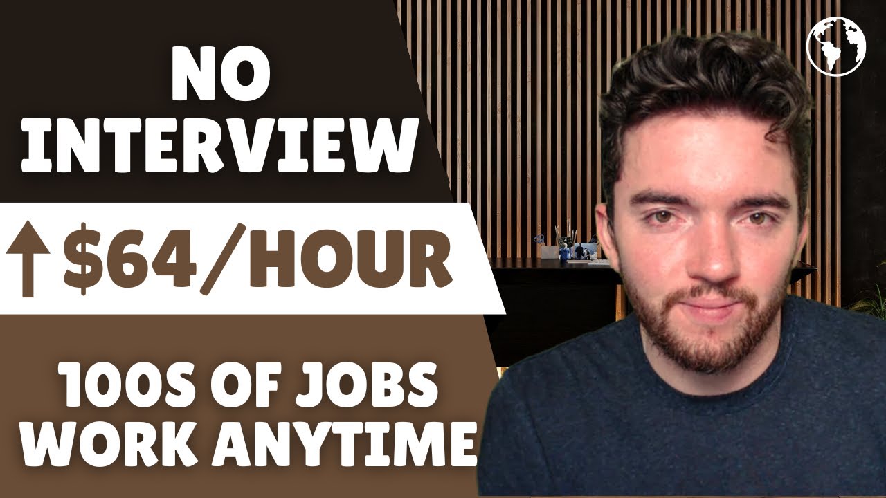 URGENTLY HIRING Work From Home Jobs No Interview Work When You Want!