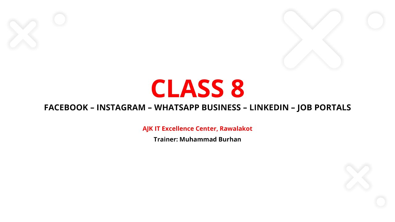 Class 8 | Job Portals | LinkedIn | Whatsapp Business | Instagram | Facebook Page | Jobs | Freelance