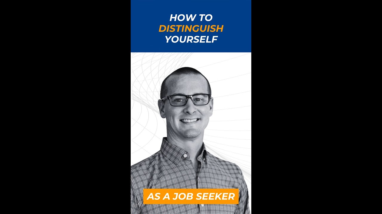 How To Distinguish Yourself As A Job Seeker
