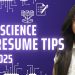 How to get a Data Science Job! Resume tips