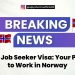 Norway Job Seeker Visa: Your Pathway to Work in Norway!