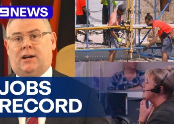 More Australians have full-time jobs ever, says employment figures | 9 News Australia