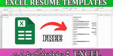 How to Create a CV in Excel | Excel Resume Template | Professional Resume Writing