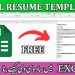 How to Create a CV in Excel | Excel Resume Template | Professional Resume Writing