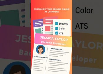 How to Create a Backend Developer Resume | Lamwork Tips