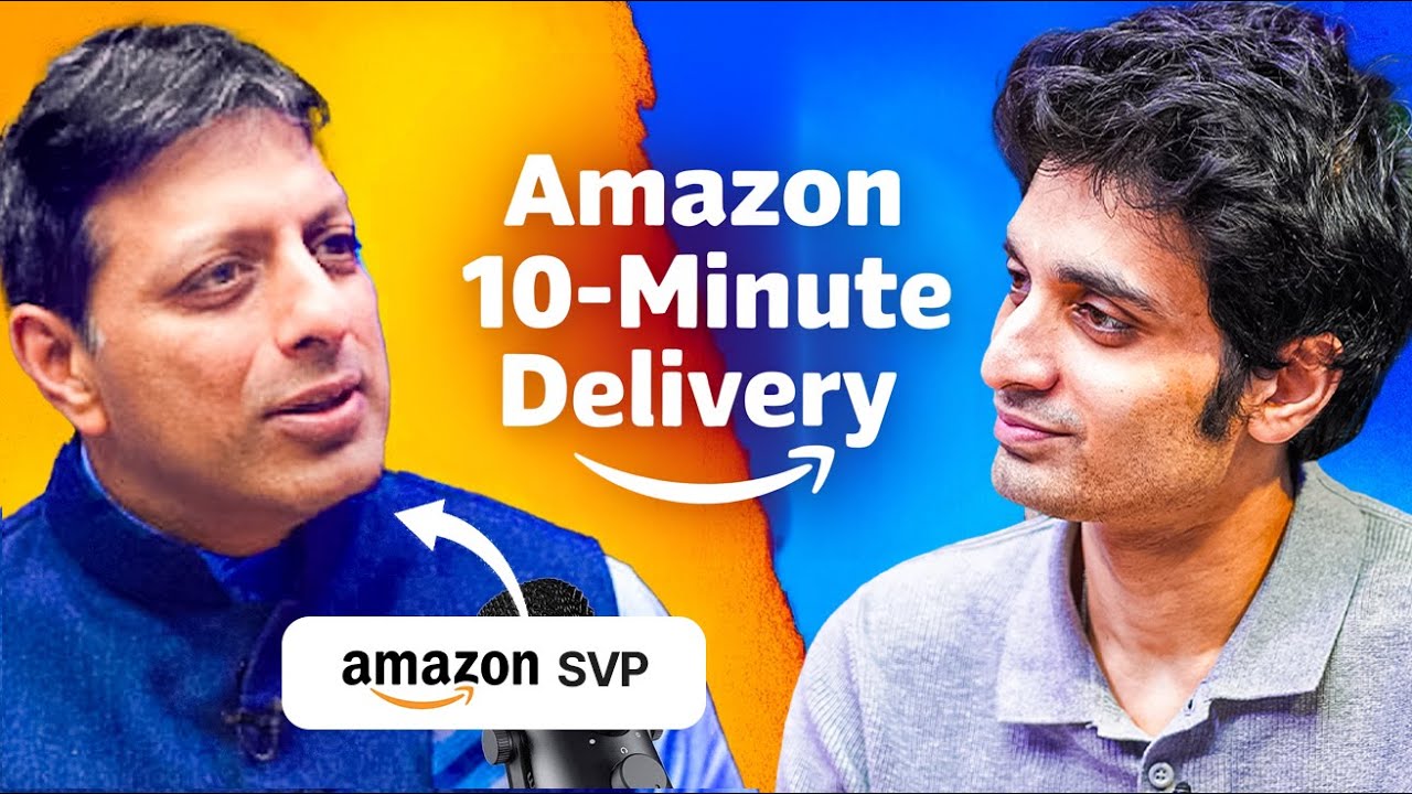 Amazon's SVP on Quick Commerce Launch, AI Strategy, and Career Advice That Built $13B Exports!
