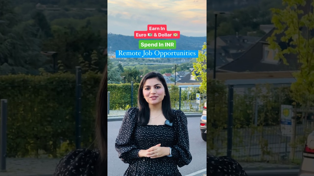 Earn In Euro & Dollar From India | Work From Home In International Companies | Remote Jobs In India
