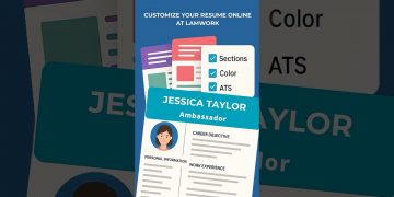 How to Create an Ambassador Resume | Lamwork Tips