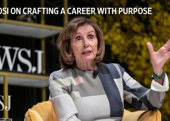 Nancy Pelosi Shares Career Advice and Her Path to Congress | WSJ