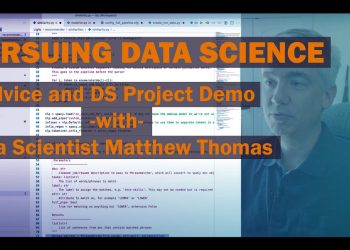 Data Science Career Advice and DS Project Demo with Data Scientist Matthew Thomas