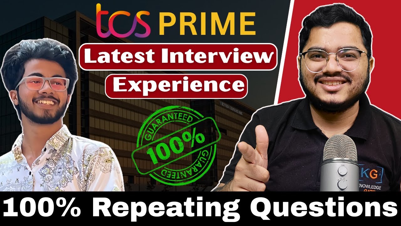 TCS Prime Interview Experience 2025 | TCS Interview for Freshers | TCS Prime Interview Questions
