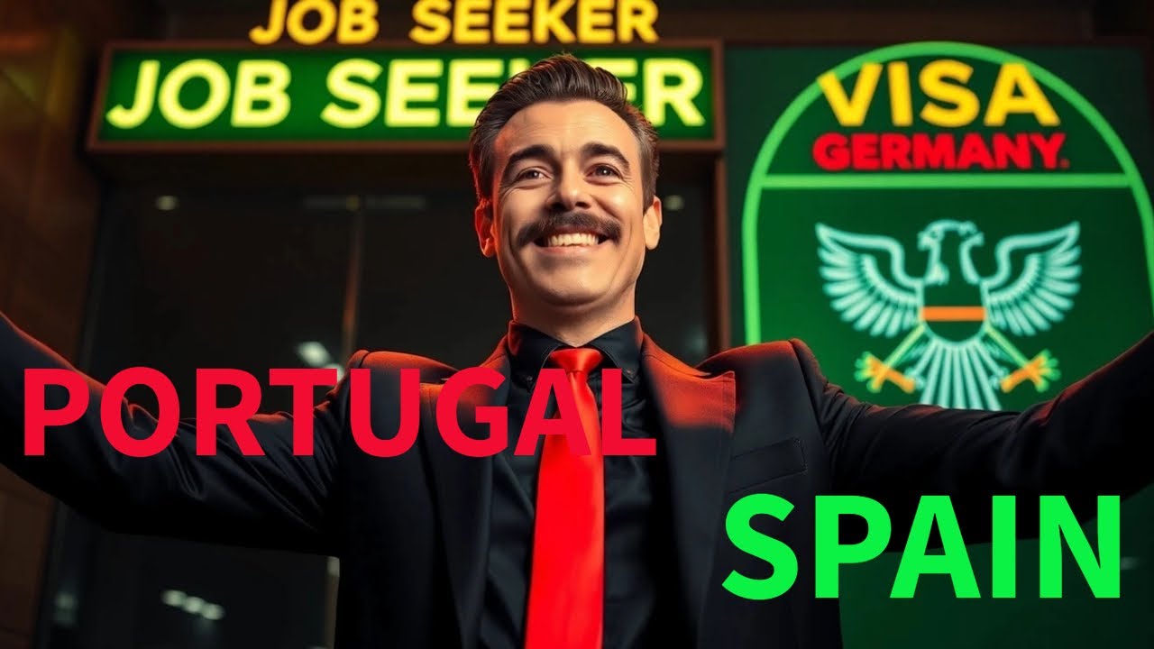 EASIEST JOB SEEKER VISA IN 2025   SPAIN AND PORTUGAL