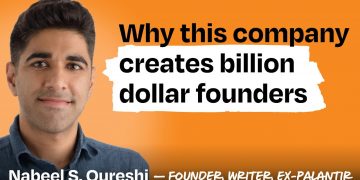 How Palantir built the ultimate founder factory | Nabeel S. Qureshi (founder, writer, ex-Palantir)