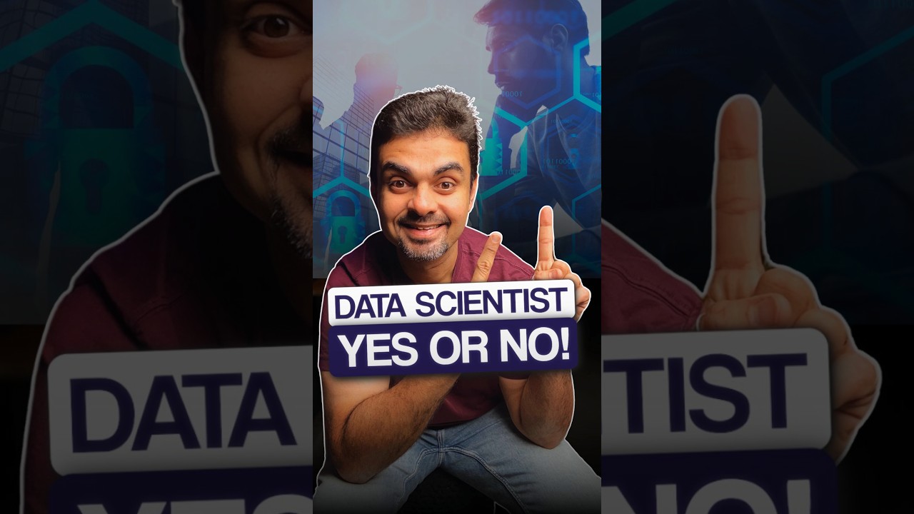 Data scientist, yes or no?  #career #datascience #careeradvice