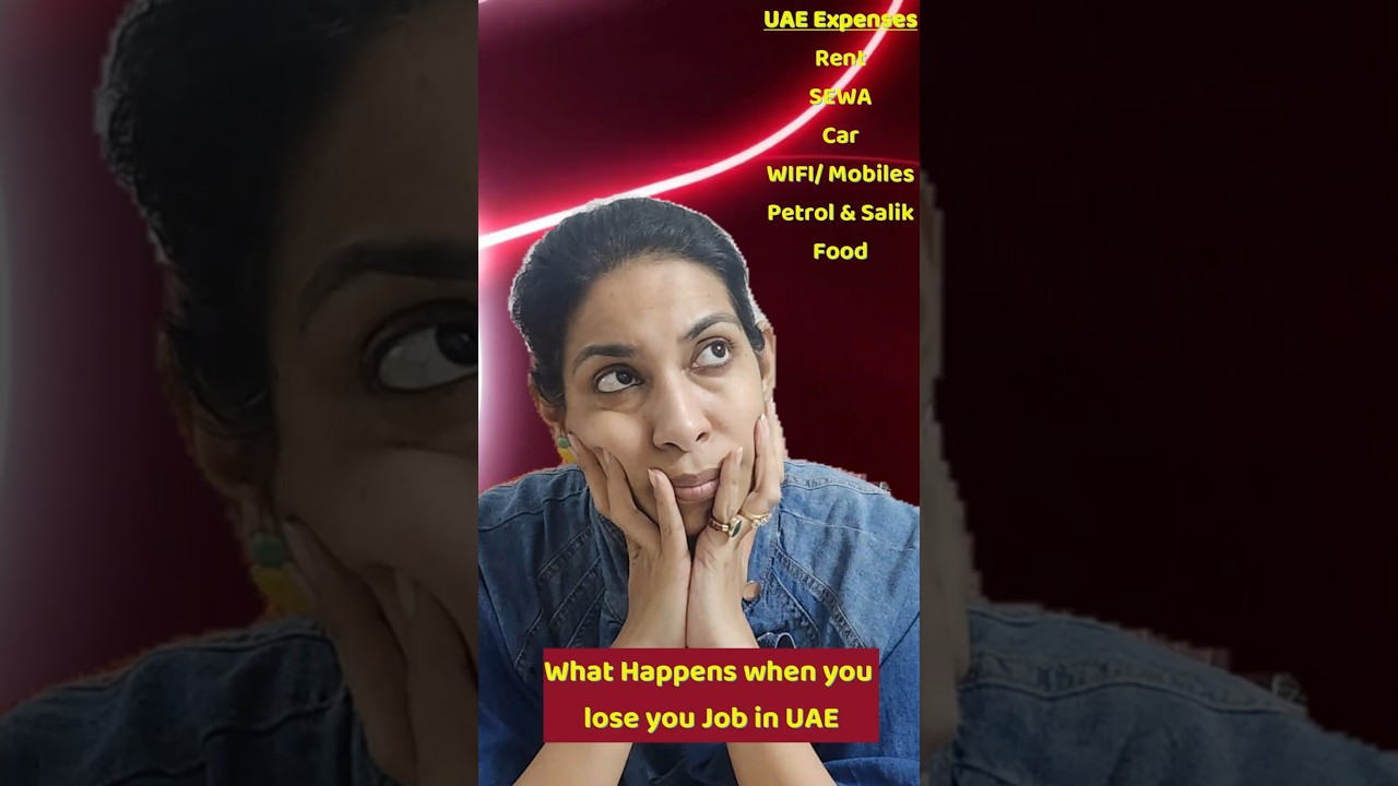 I Went Jobless In The UAE (Dubai) & This Is How Much It Cost Me