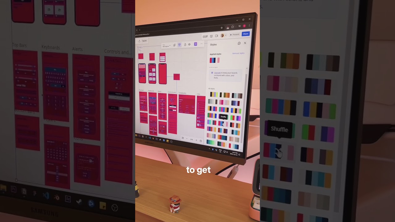 I found the fastest way to improve my UX case study presentation #shorts #uxdesign #miro