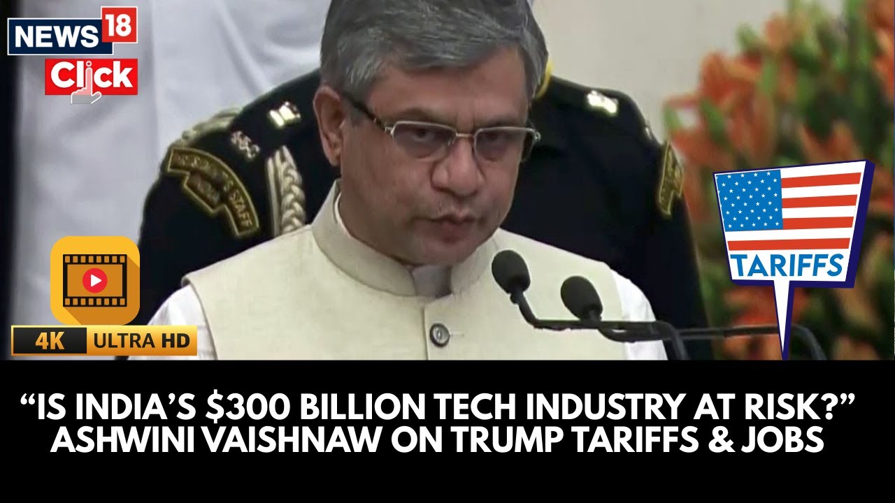 Is India’s $300 Billion Tech Jobs Engine Under Threat? Ashwini on Trump Tariffs & Manufacturing 4K