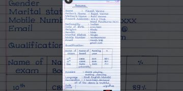 Resume | how to write resume | resume kaise banaye | resume in english | resume class 12