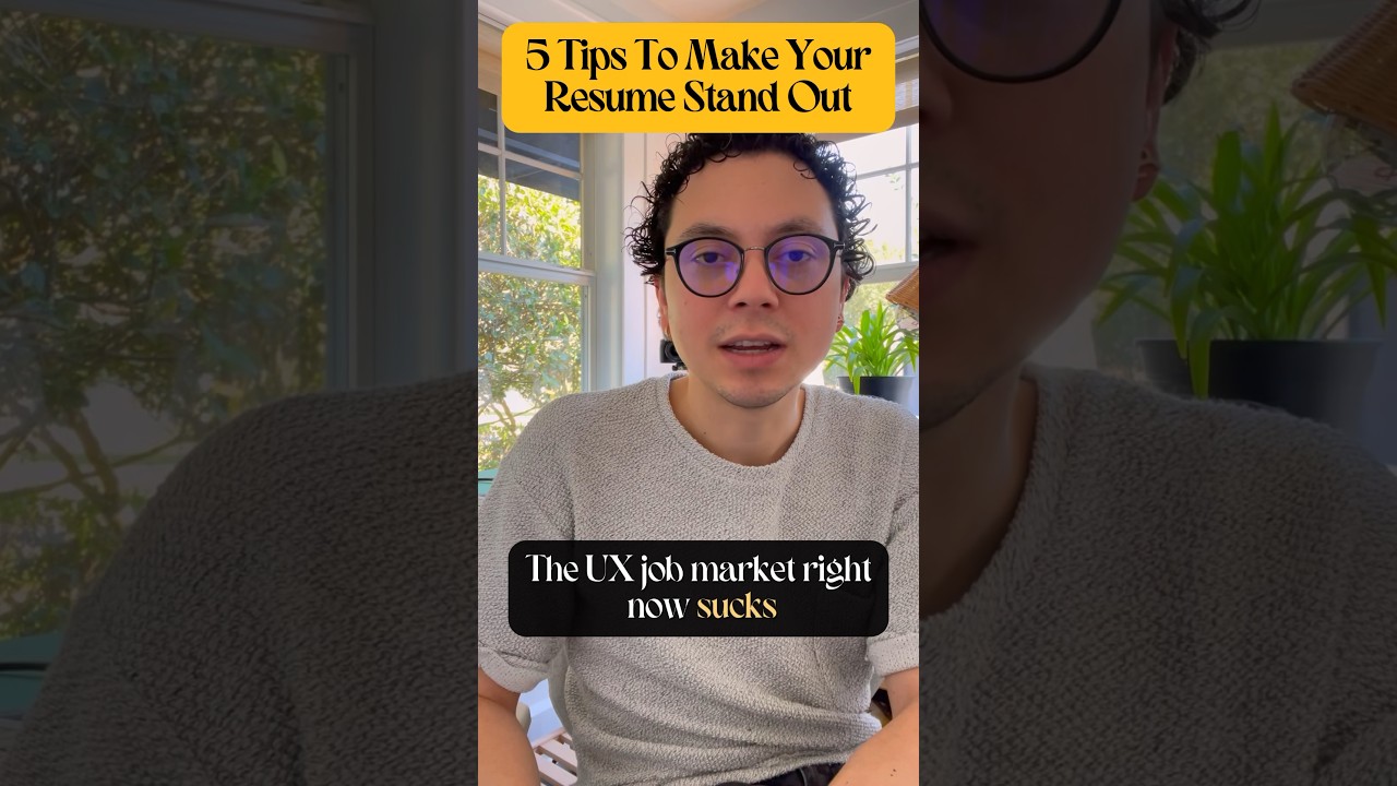 How to write a good UX Resume #ux #design #uxdesign