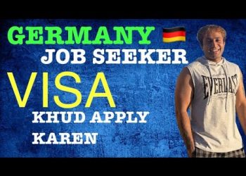 GERMANY JOB SEEKER VISA KHUD APPLY WITH JOHN SHAQI ON LAPTOPN STEP BY STEP NEW GERMANY VISA