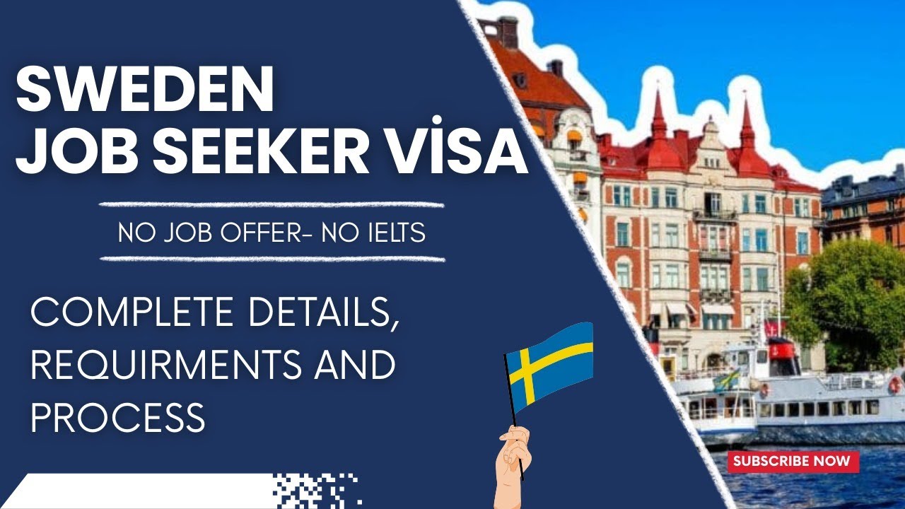 Sweden Job Seeker Visa | Complete Process Explained | Fastest Work Visa Options in 2025 | Let's move