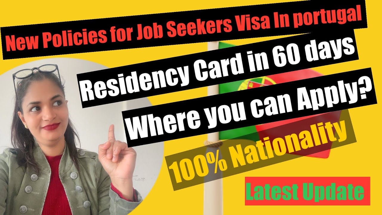 How Can Job Seeker Visa for Portugal In 60 Days in 2025|How Can Take Appointment |Documents Required