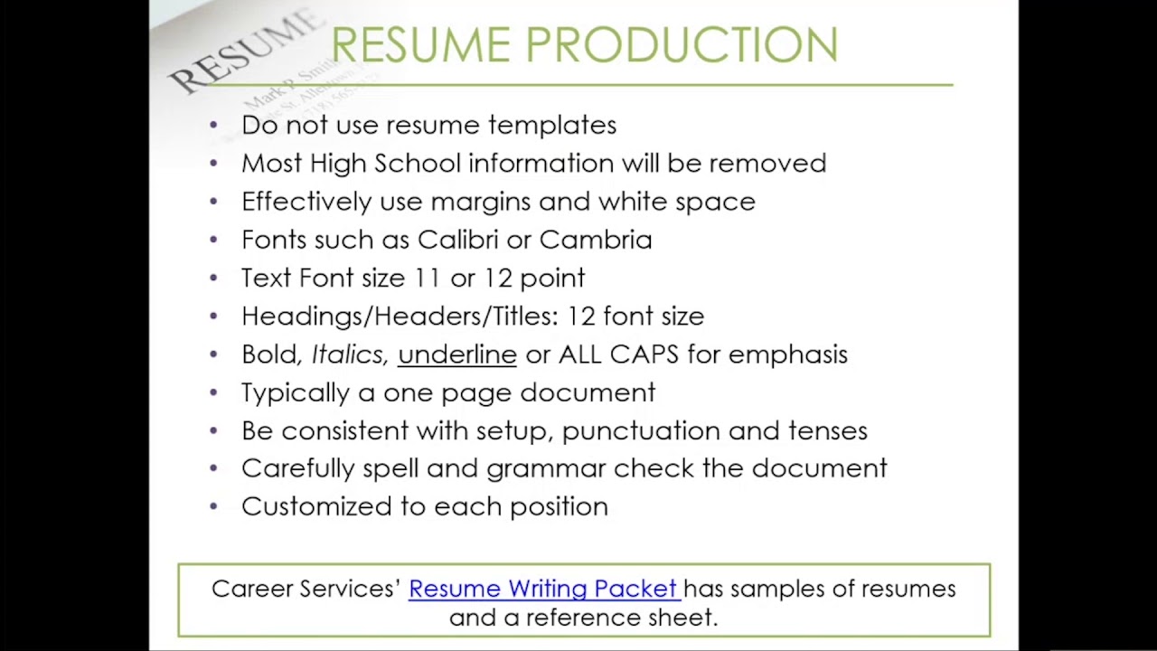 Resume Writing Tips: How to Get Started