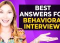 Top 5 Common Behavioral Interview Questions and Responses