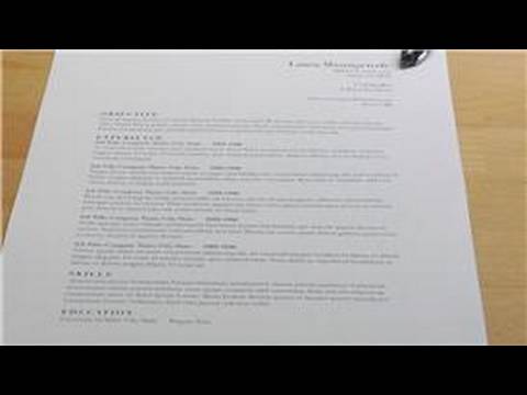 Teaching & Writing Tips : How to Write a Nursing Resume