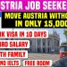 Austria Job Seeker Visa | 90000 Euro Salary | Free Work Visa | Move Austria without Job | Free House