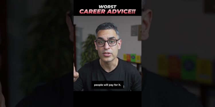 This is the WORST CAREER ADVICE You Will Receive! | Warikoo Careers #shorts