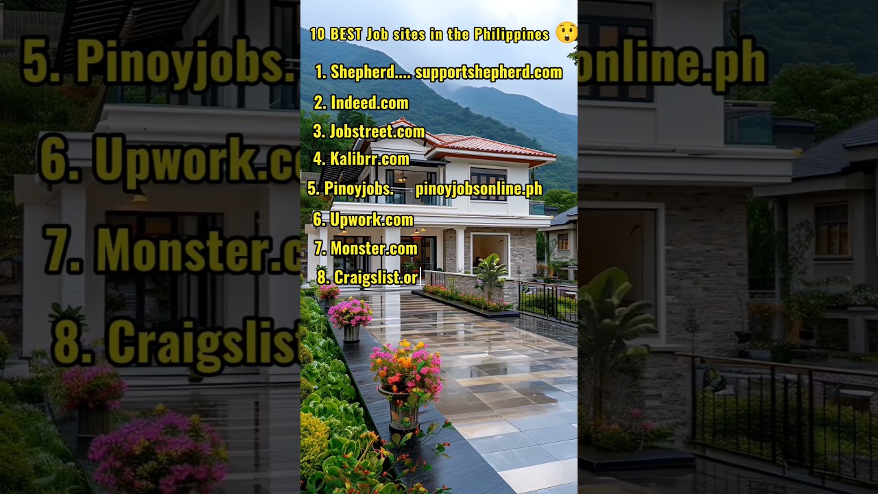 10 best job sites in the Philippines #ai #jobs #cat #jobsearch #shorts