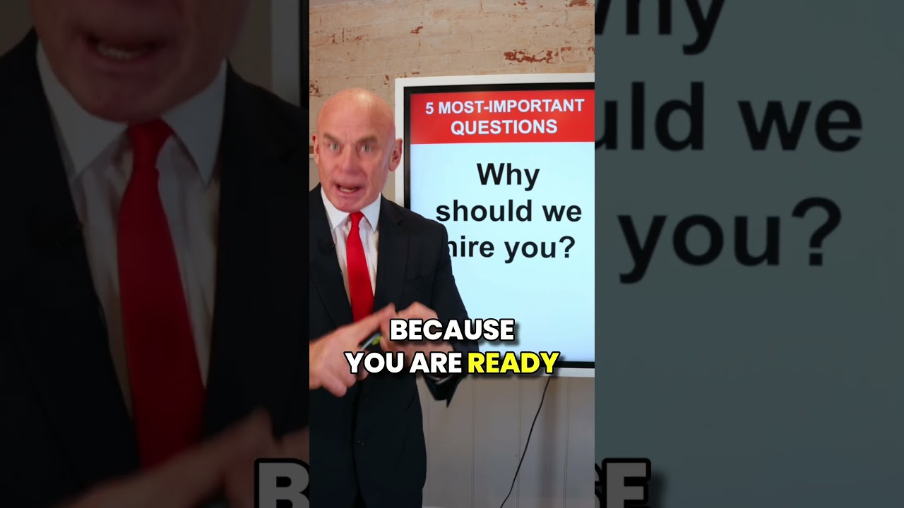 TOP 5 MOST IMPORTANT INTERVIEW QUESTIONS (And How to Answer Them!) #jobinterview