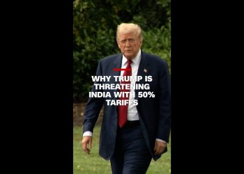 Why Trump is threatening India with 50% tariffs