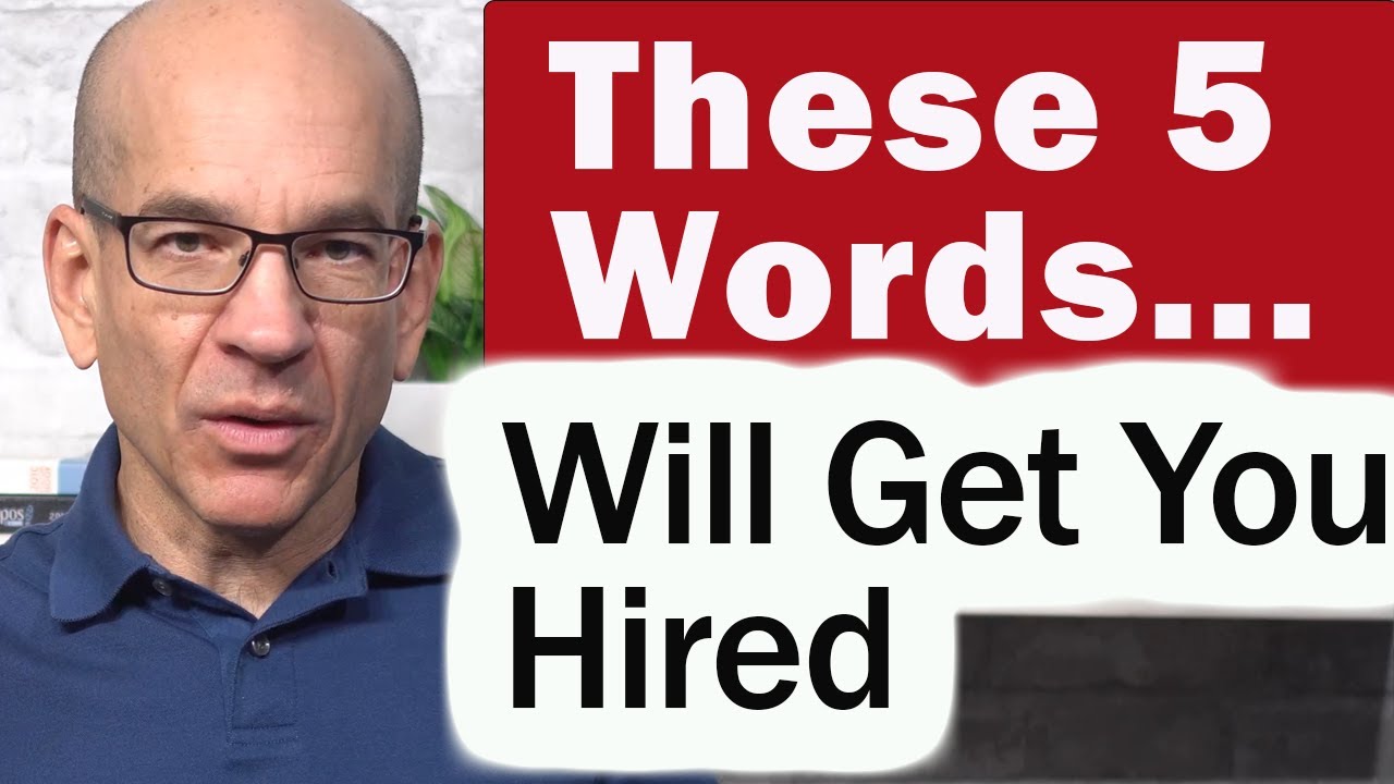 Sure-Fire Interview Closing Statement – 5 magic words to landing the job