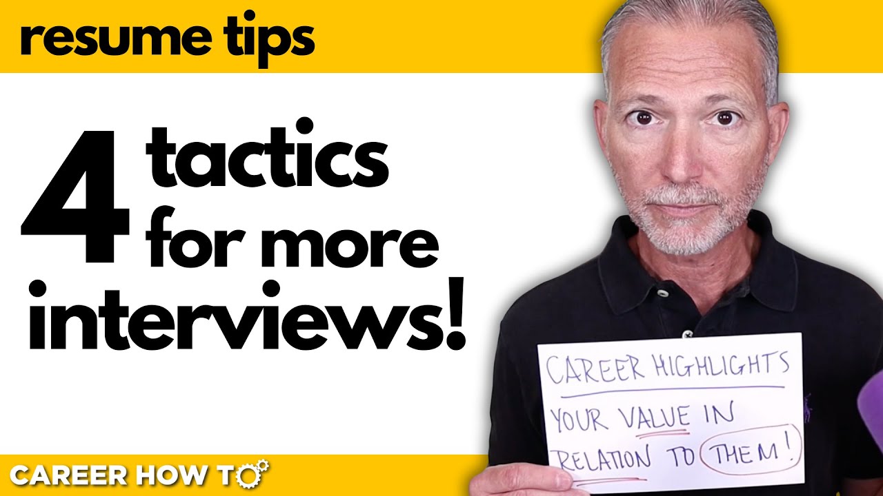 4 Resume Writing Strategies to Get More Job Interviews