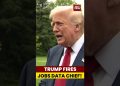 Trump Removes Jobs Data Official After Poor Employment Report #donaldtrump  #trump