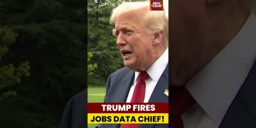 Trump Removes Jobs Data Official After Poor Employment Report #donaldtrump  #trump