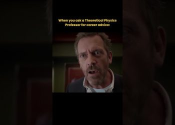 Career Advice from a Theoretical Physicist! #science #nature #physics #space #quantum #gravity