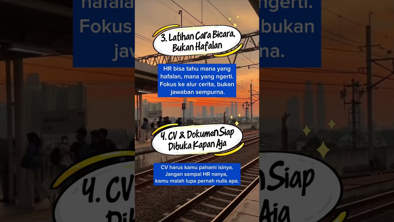 Apa Saja yang Perlu Disiapkan Sebelum Interview Kerja Pertama? | Fresh Graduate Wajib Tahu