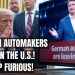 Auto Exodus: German Giants Pull Out of the U.S. as America’s Car Industry Faces Crisis! EV Tariffs