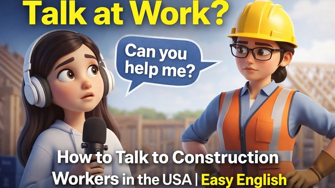 How to Talk to Construction Workers in the USA | Easy Work English