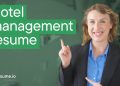 How to write a hotel management resume (tips & example)