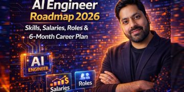 AI Engineer Roadmap 2026 | Skills, Salaries, Roles & 6-Month Career Plan