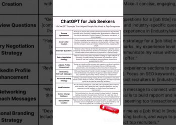 How to Use ChatGPT to Get Hired (Job Seekers) #chatgpt #jobseekers #viral #trending