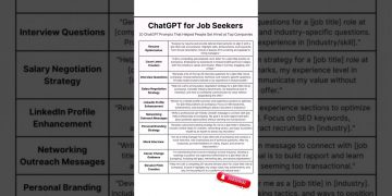 How to Use ChatGPT to Get Hired (Job Seekers) #chatgpt #jobseekers #viral #trending