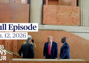 PBS News Hour full episode, Jan. 12, 2026